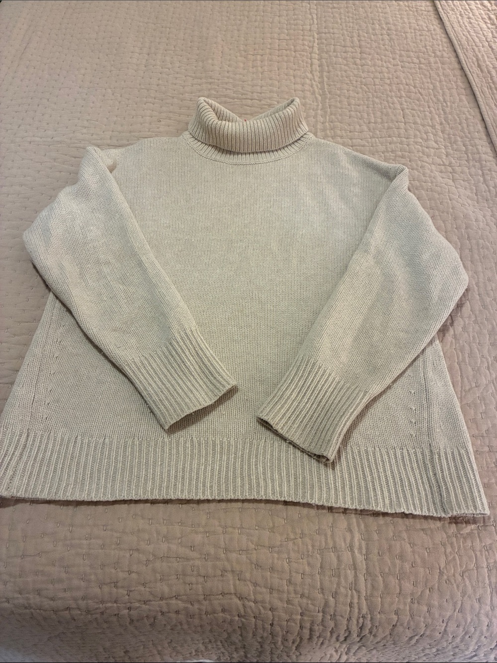 Alex Mill Cream Turtleneck Sweater